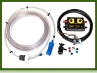 Miniflow liquid additive applicator for grass and maize silage